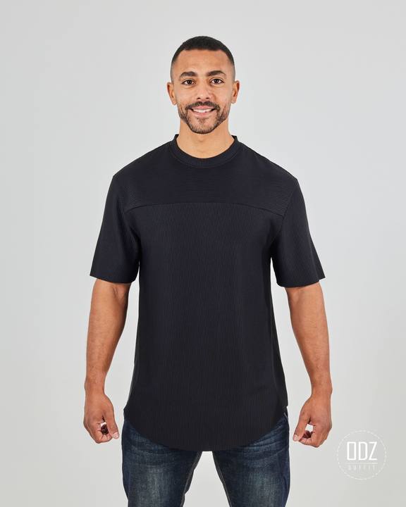 Bamboo Strips Curved T-shirt