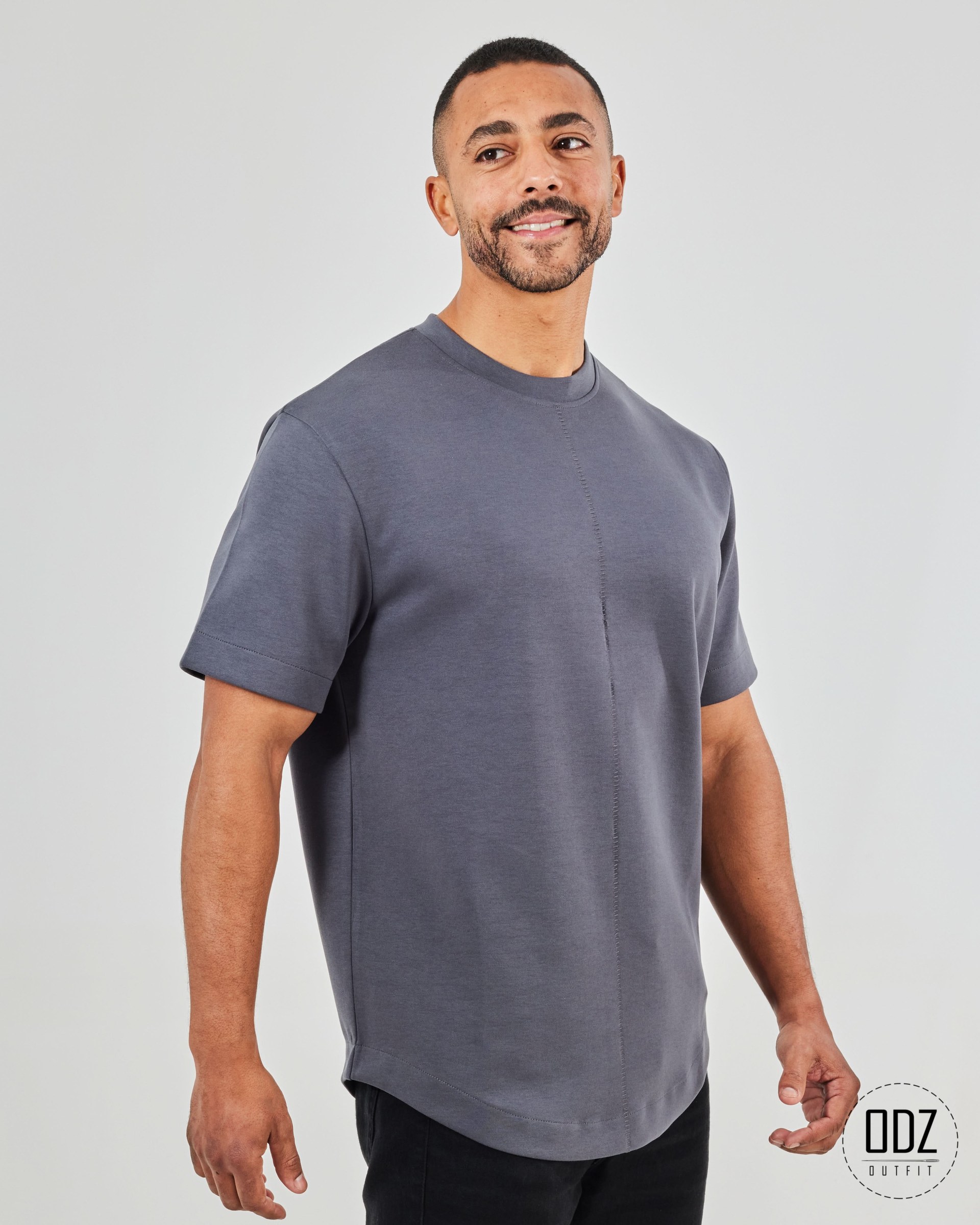 Relaxed Curved Strings T-shirt