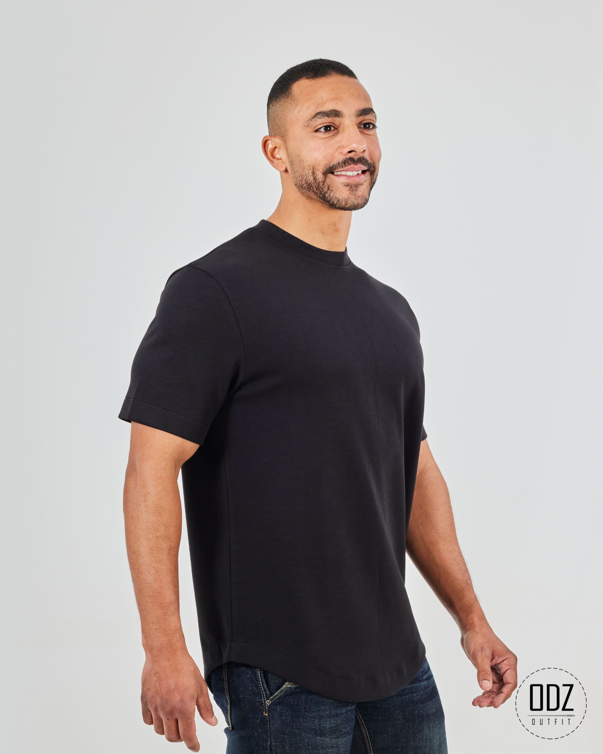 Relaxed Curved Strings T-shirt