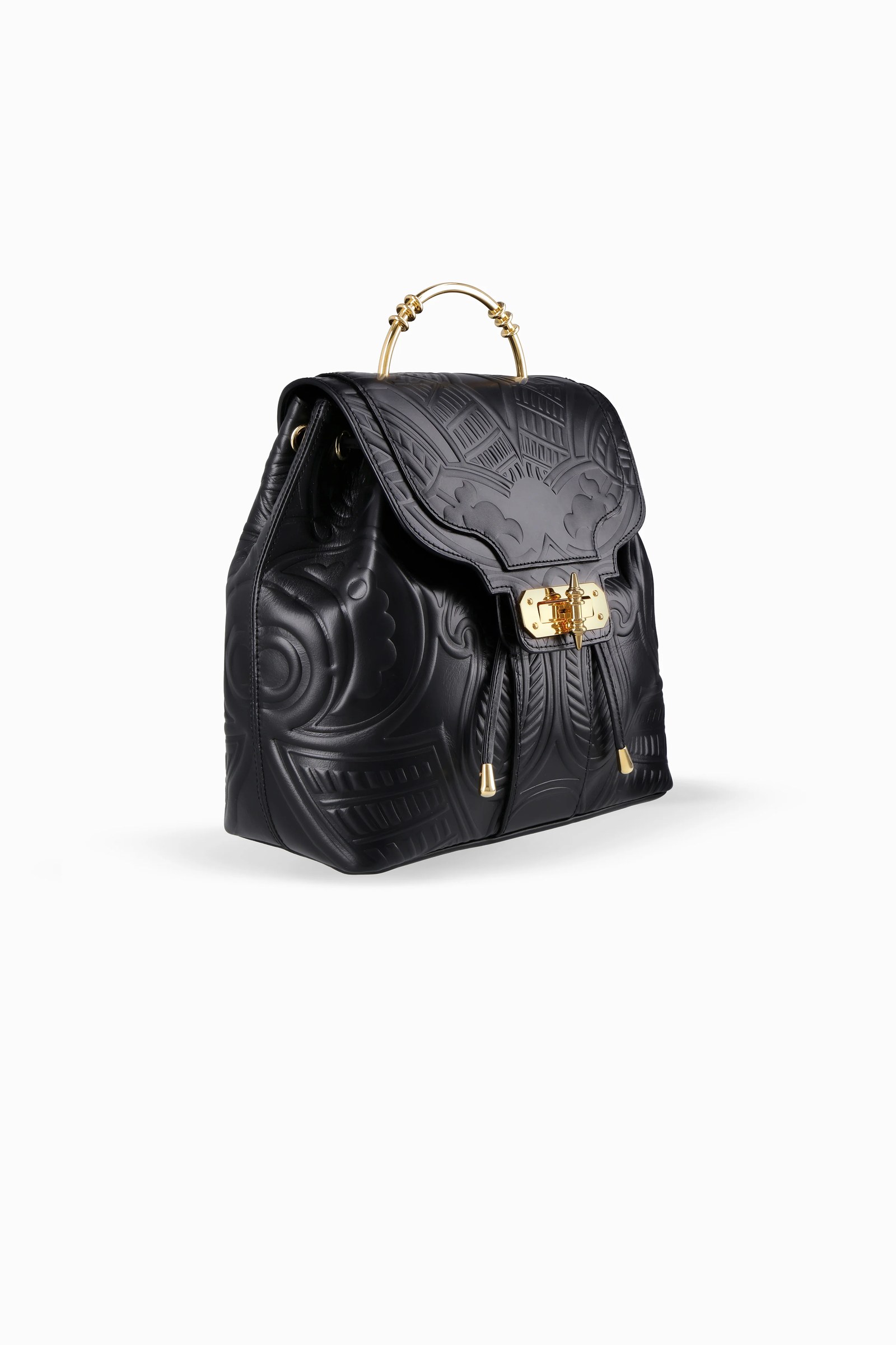 Akima Embossed Backpack