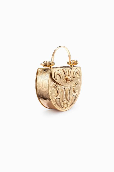 Palmette Oval Minaudiere
