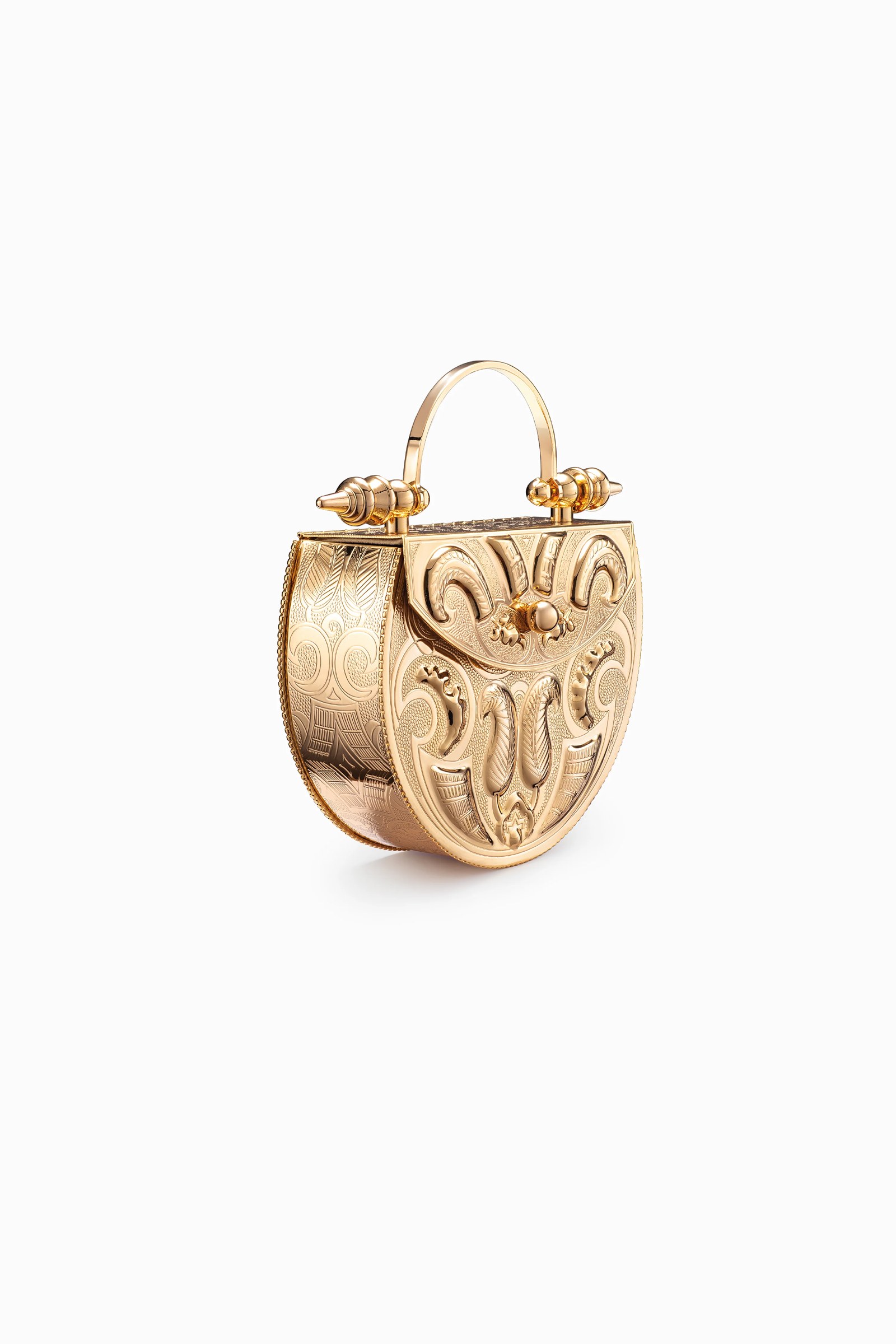 Palmette Oval Minaudiere