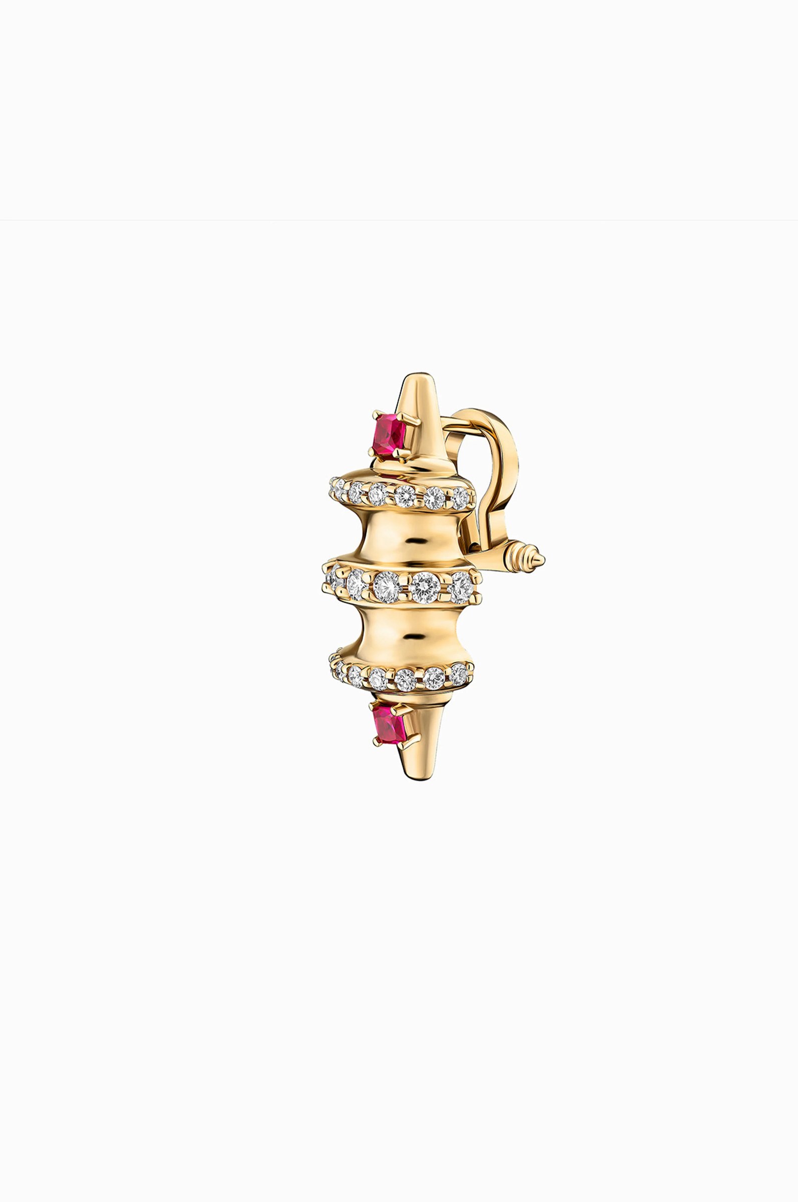 DOUBLE ROD EARRING