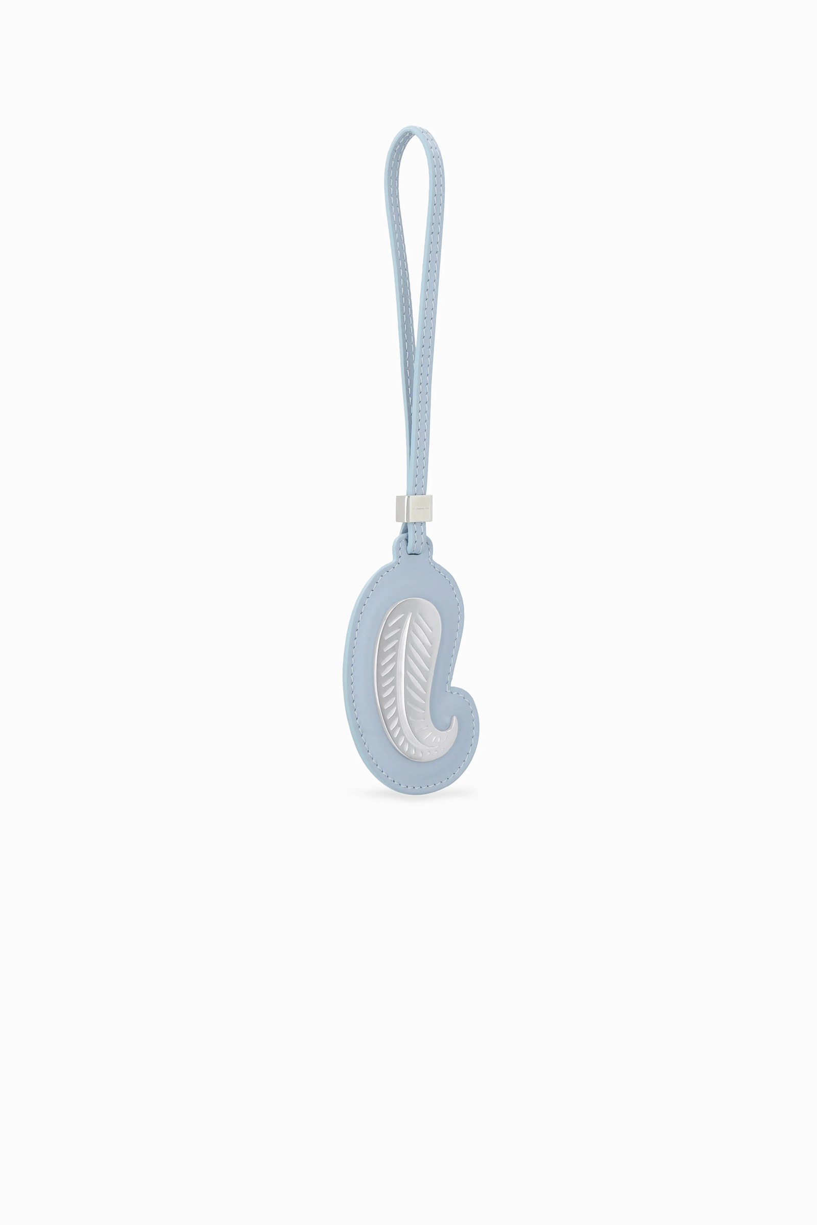 Leather Palmette Charm