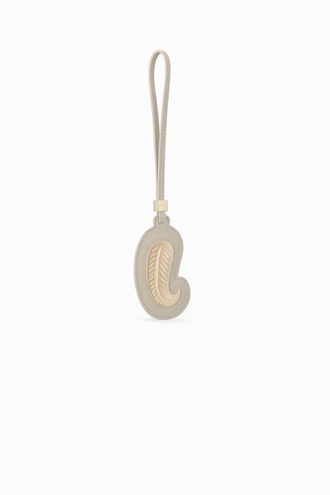Leather Palmette Charm