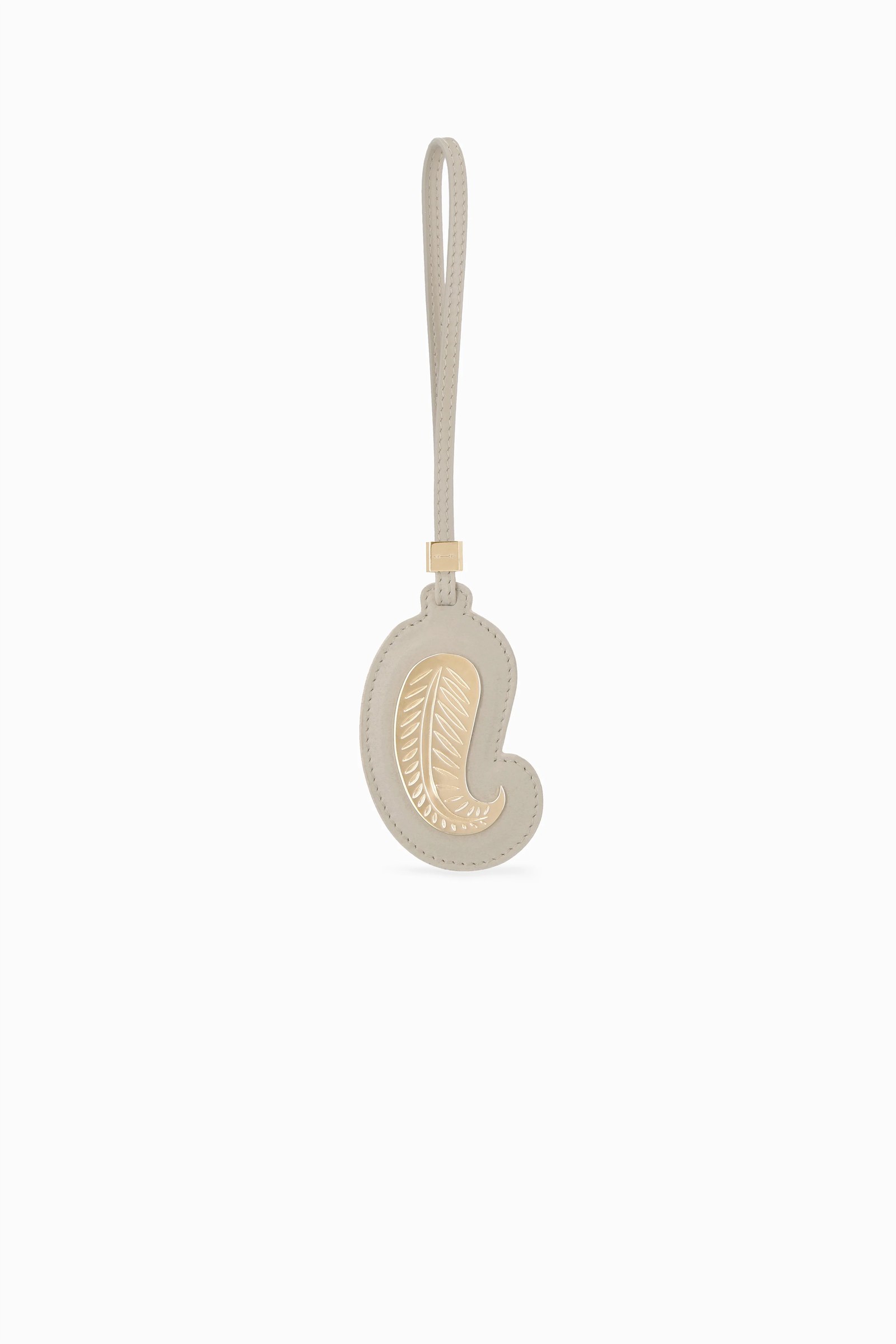 Leather Palmette Charm