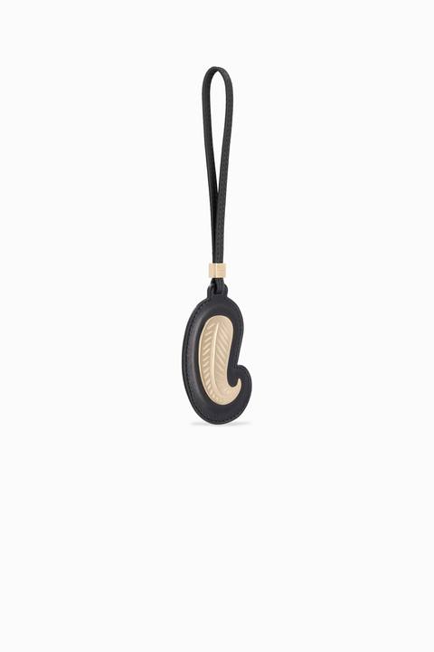 Leather Palmette Charm