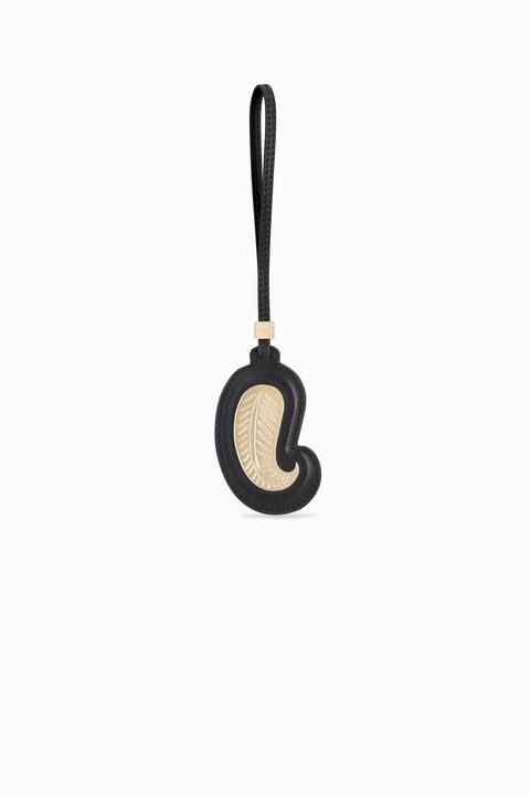 Leather Palmette Charm