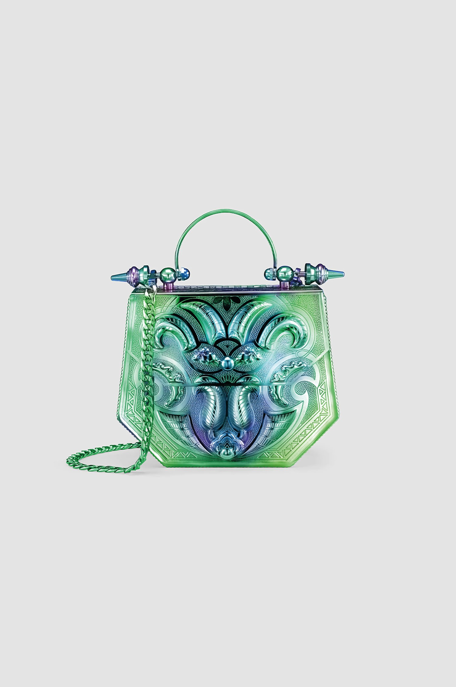 Palmette Hexagon Minaudiere