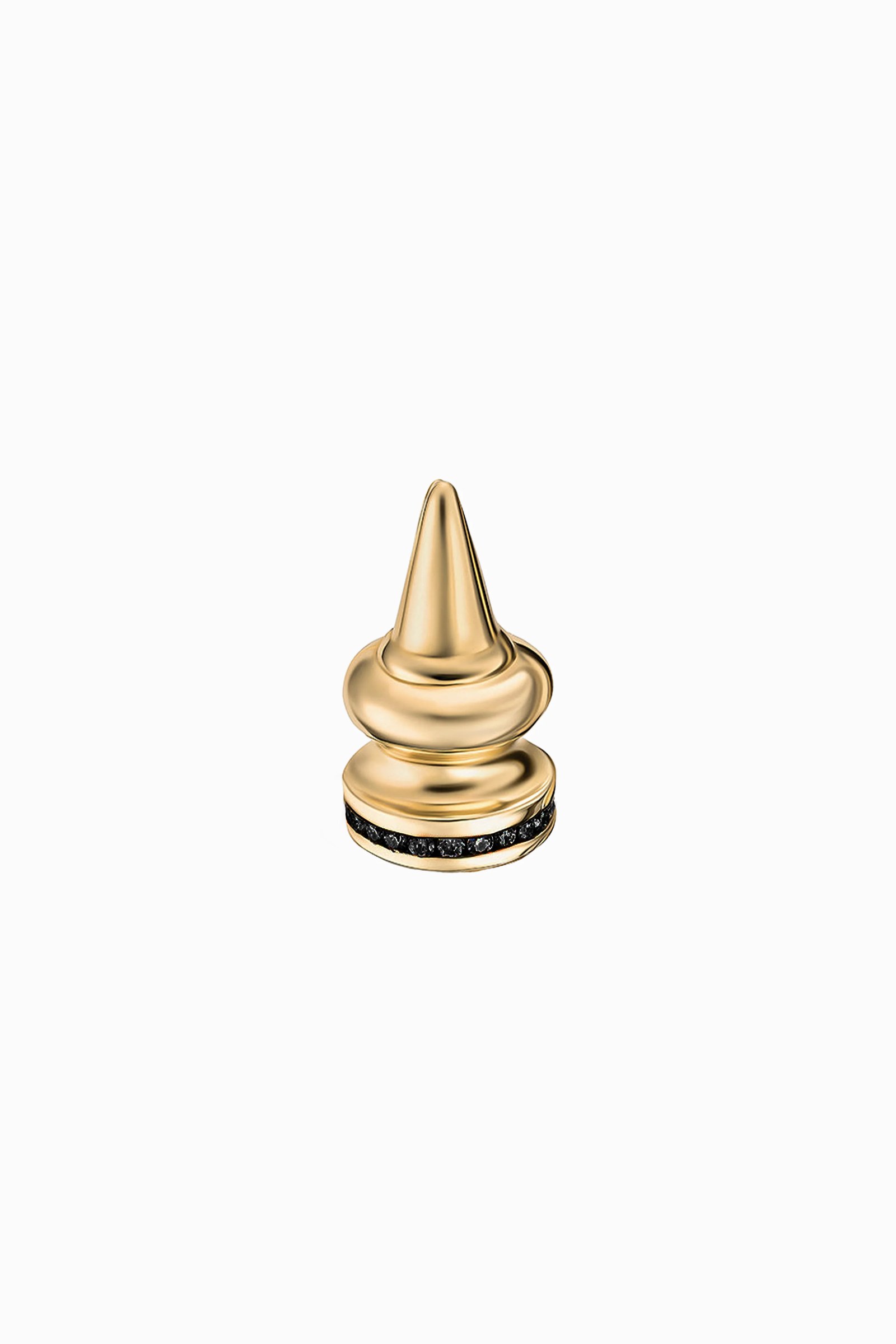 Oumoum Gold with Black Diamond Border