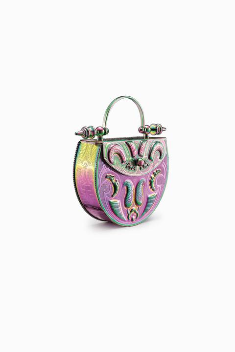 Palmette Oval Minaudiere