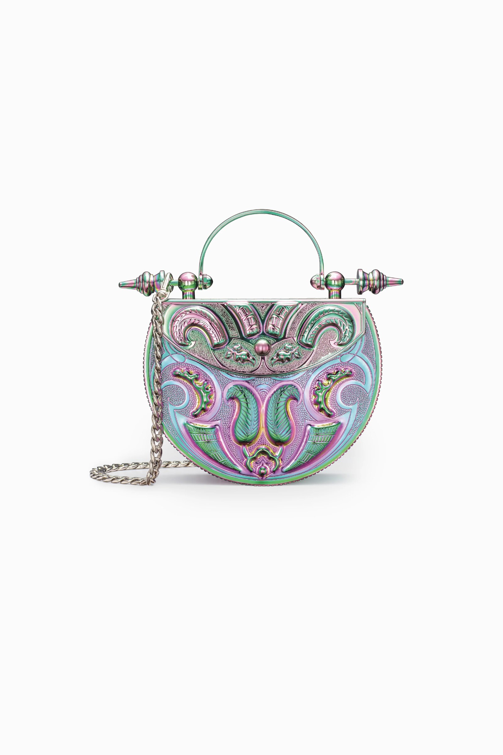 Palmette Oval Minaudiere