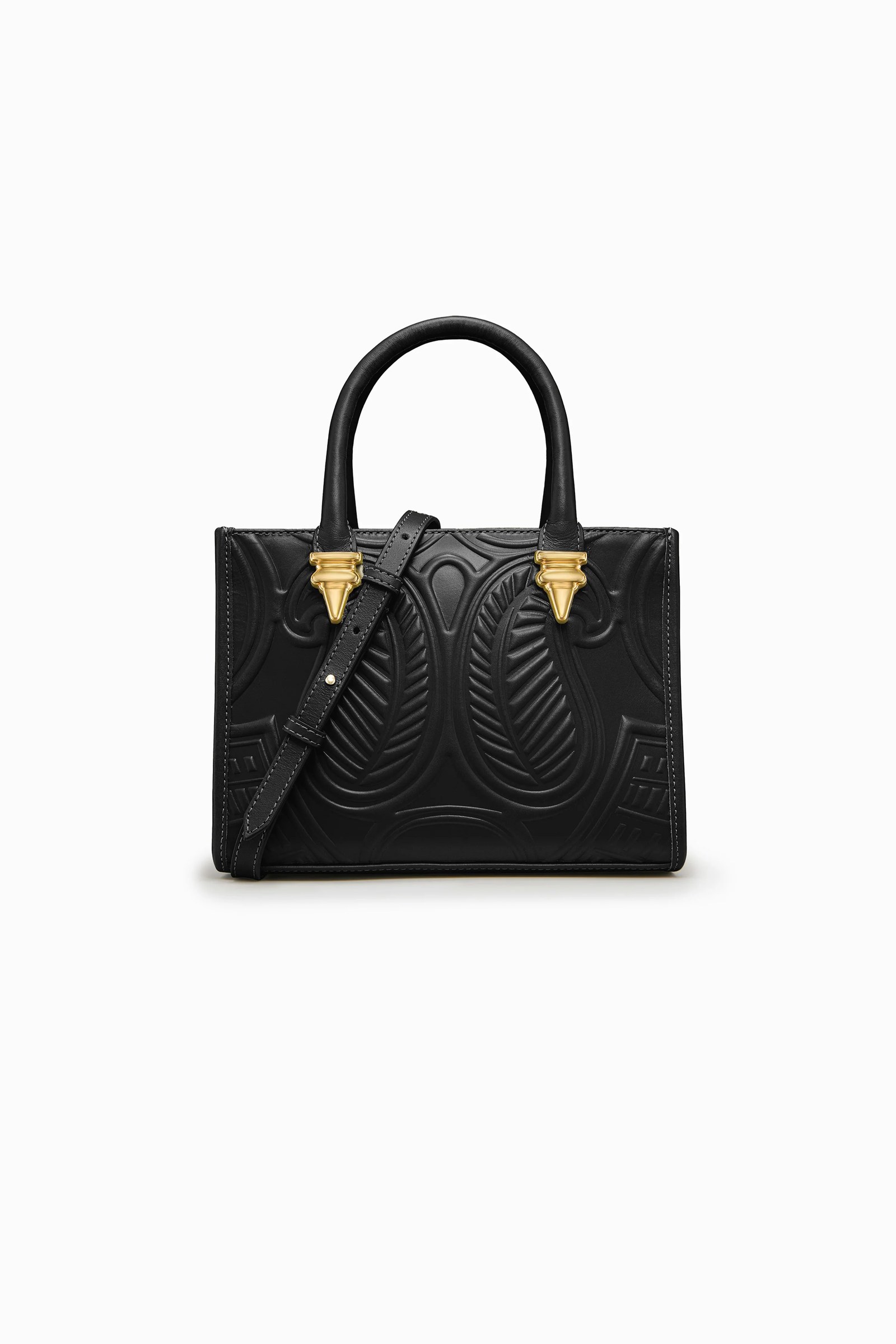 Embossed Mini Book Tote