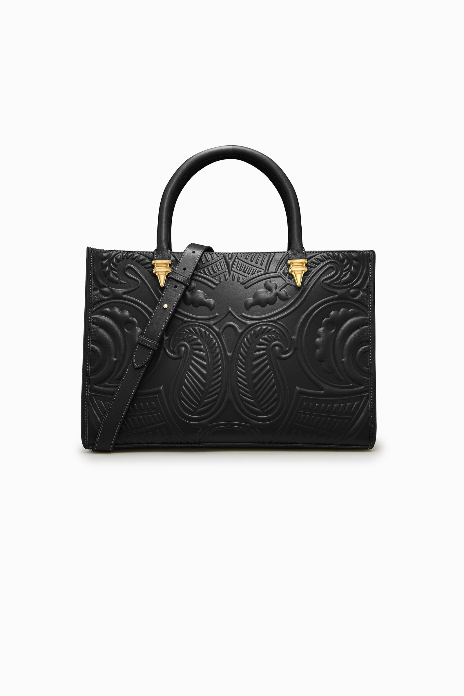 Embossed Book Tote