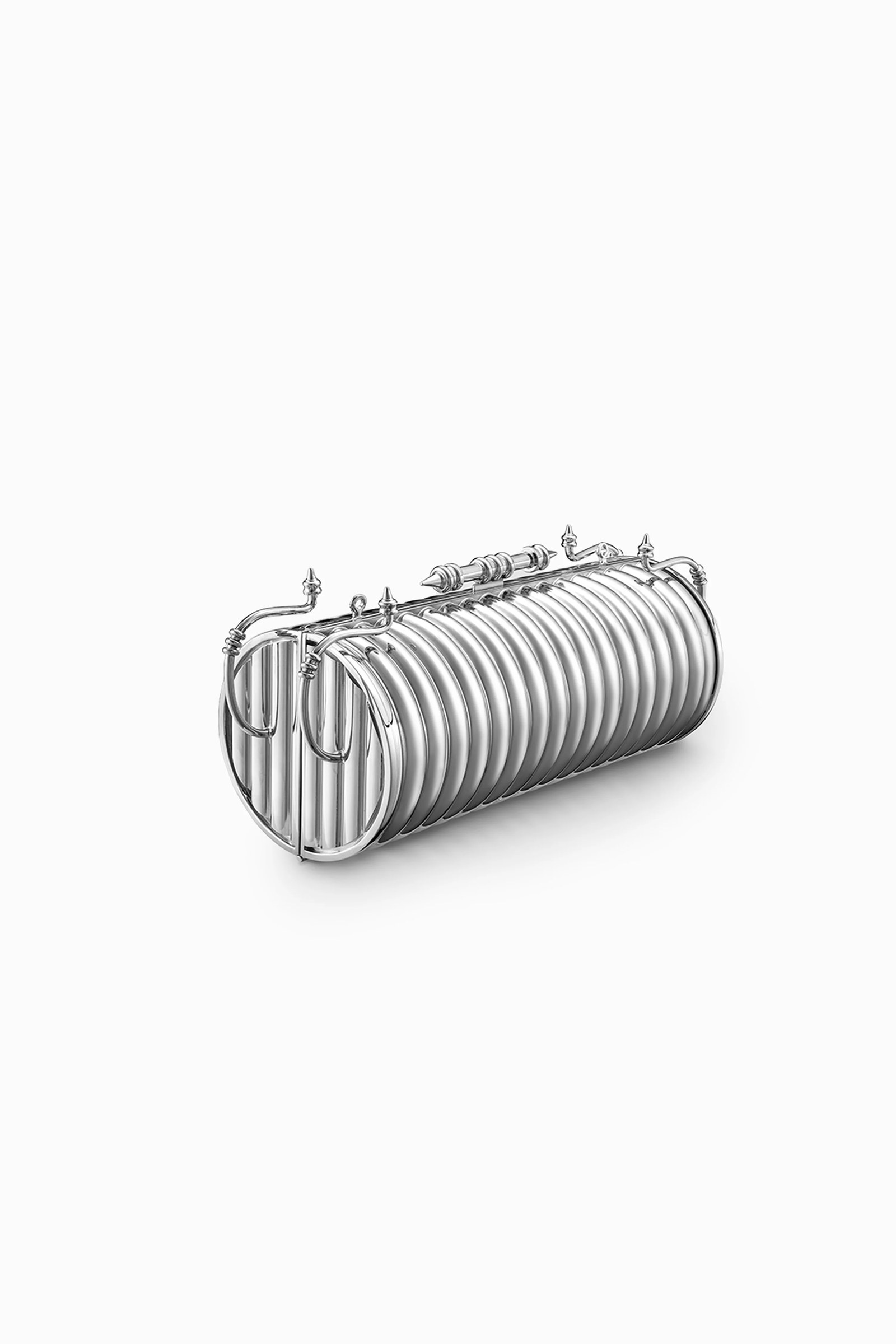 Striped Felucca Clutch