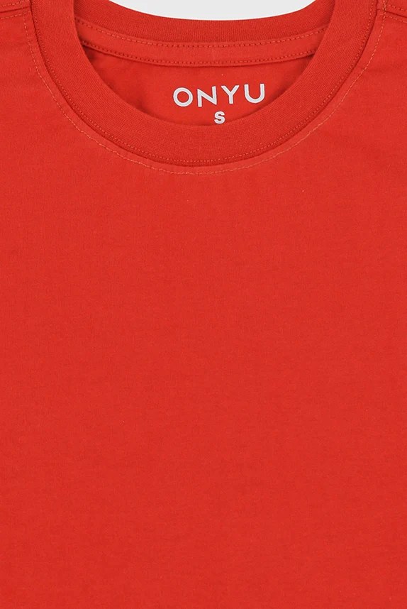 Burnt Orange Long Sleeve Relaxed Fit T-Shirt