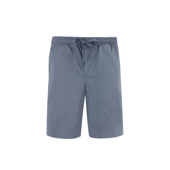 Slate Blue Drawstring Short