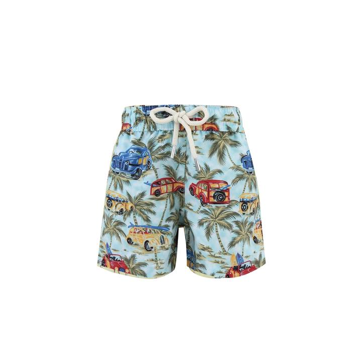 Boys Retro Tropical Swim Short