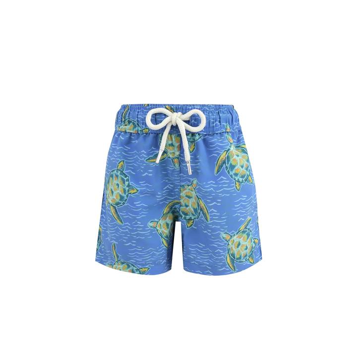Boys Azure turtle Swim Short