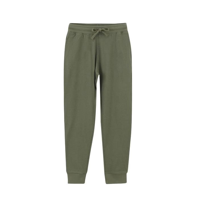 Army Green Waffle Joggers