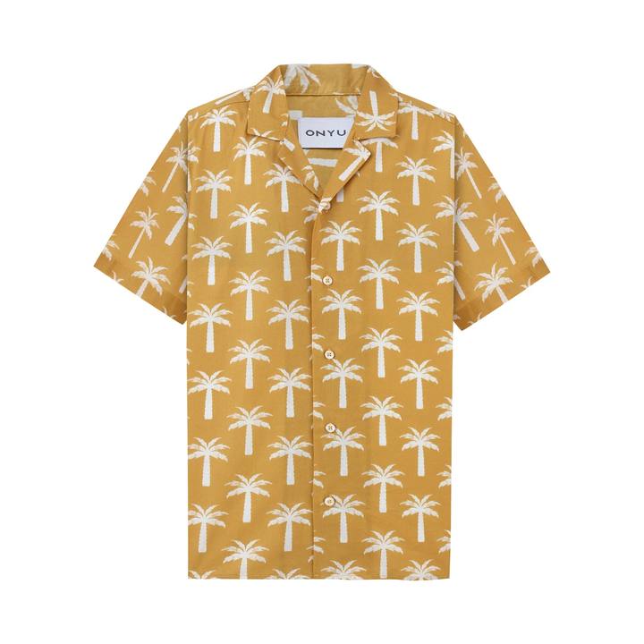 Golden Palms Short Sleeved Shirt