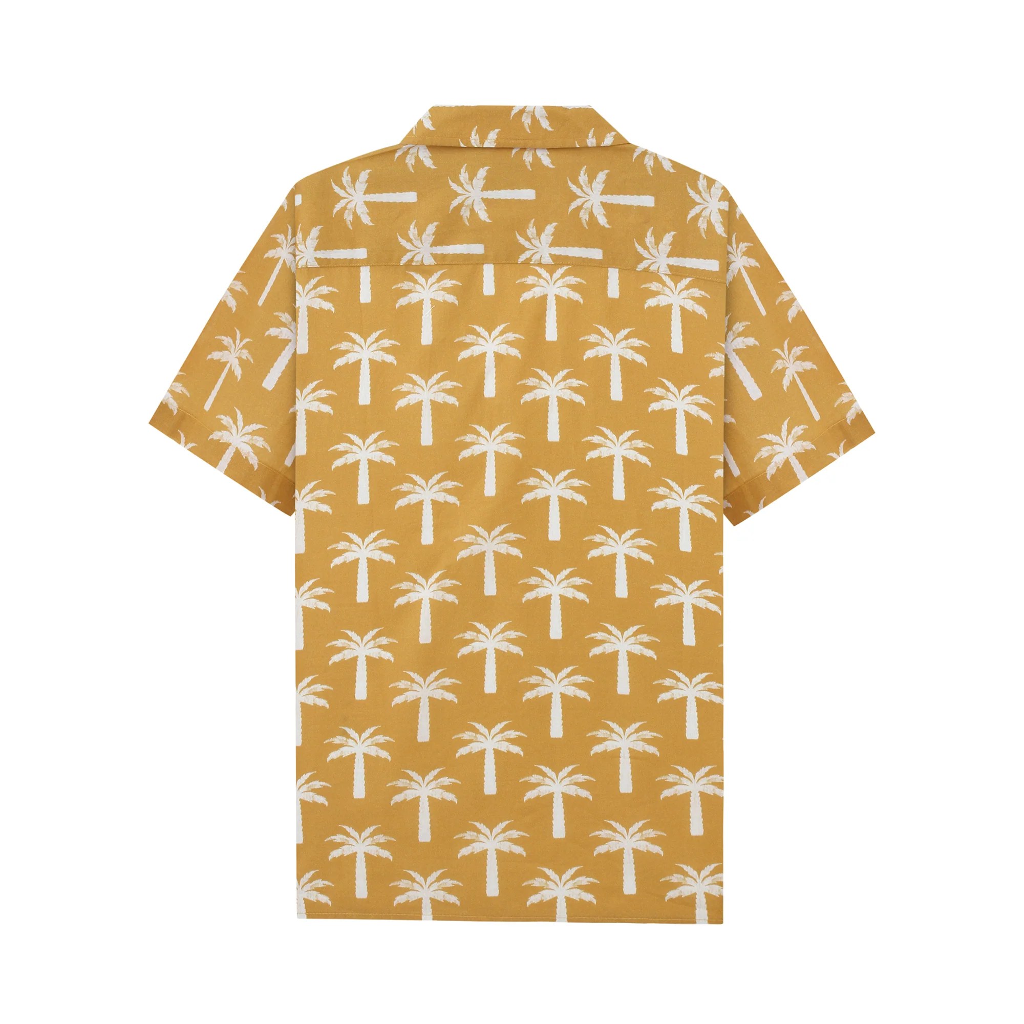 Golden Palms Short Sleeved Shirt