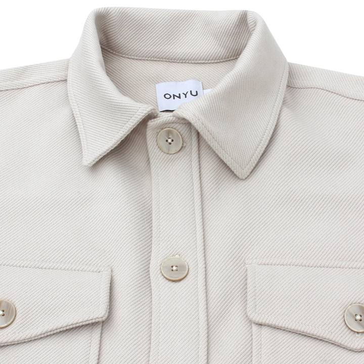 Off White Button Jacket