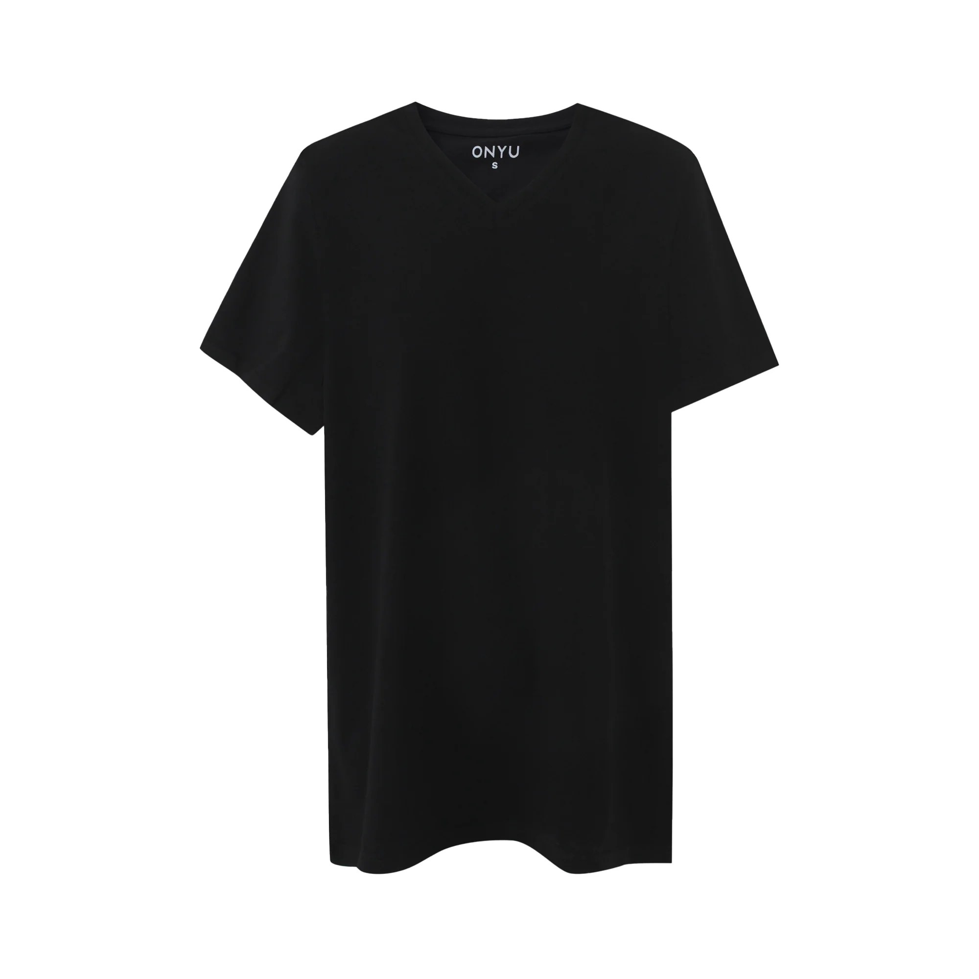 Black V-Neck T-Shirt
