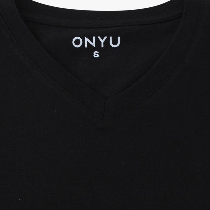 Black V-Neck T-Shirt