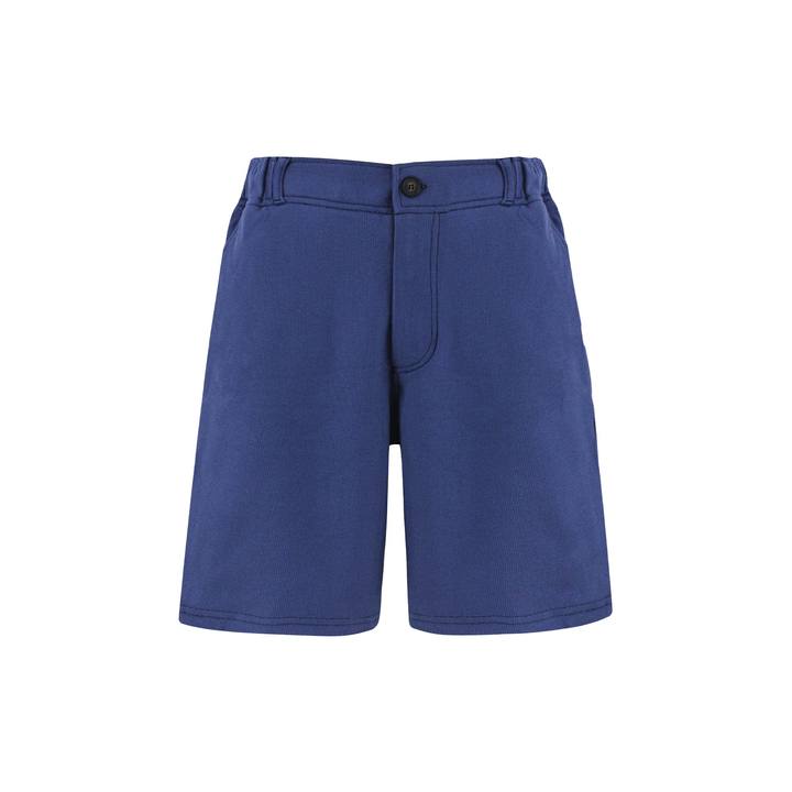 Indigo Pique Shorts