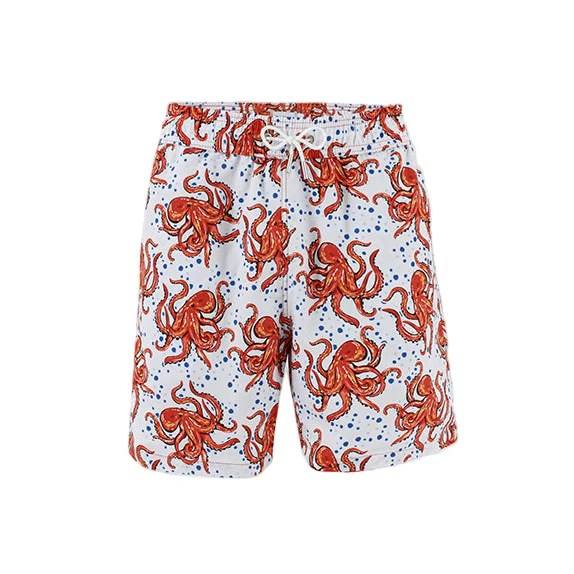 Red Octopus Swim Short