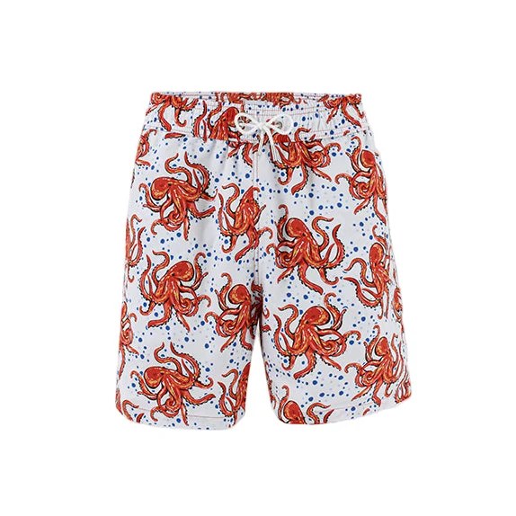 Red Octopus Swim Short