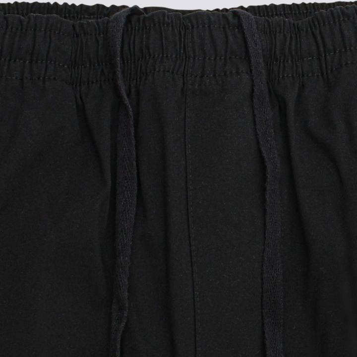 Black Drawstring Trousers