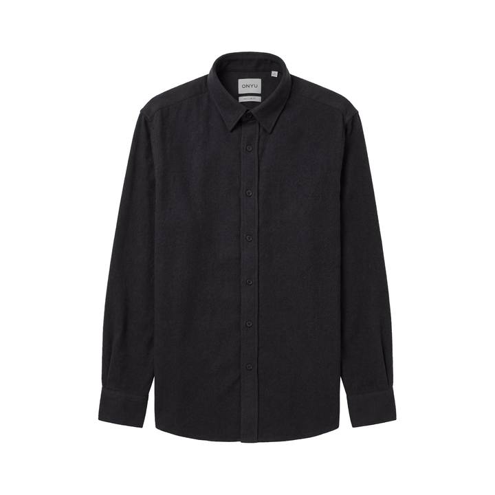 Charcoal Flannel Shirt