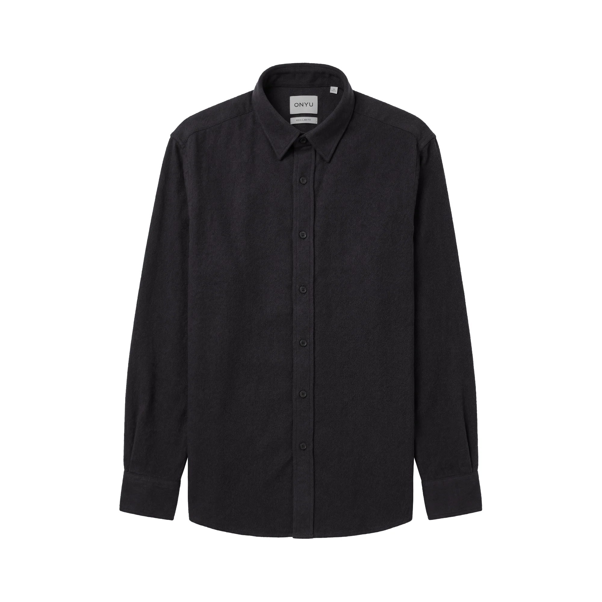 Charcoal Flannel Shirt