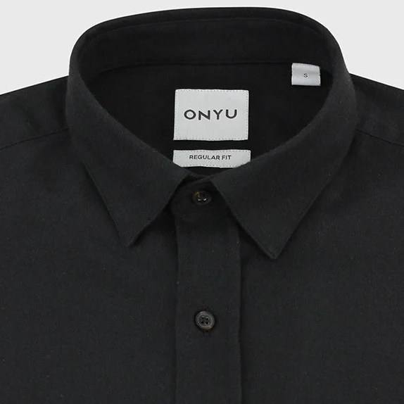 Charcoal Flannel Shirt