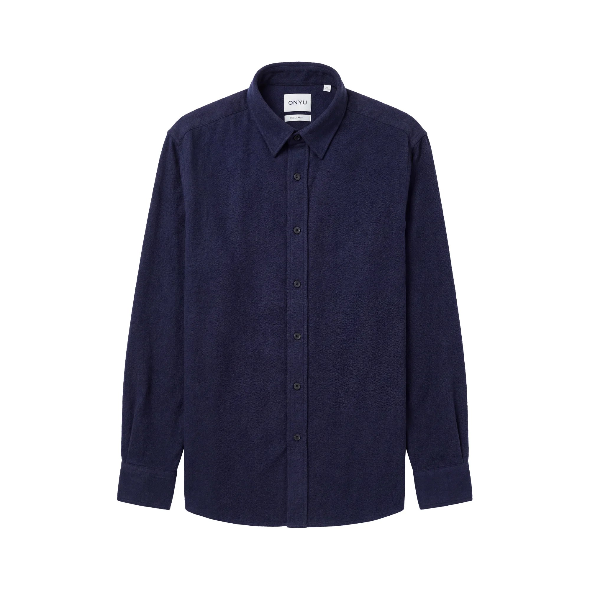Navy Flannel Shirt