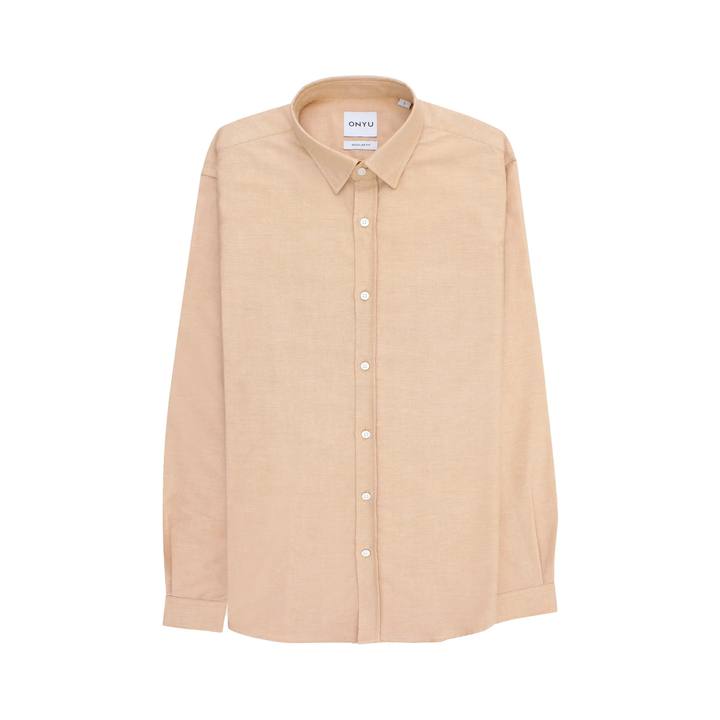 Yellow Regular Fit Oxford Shirt