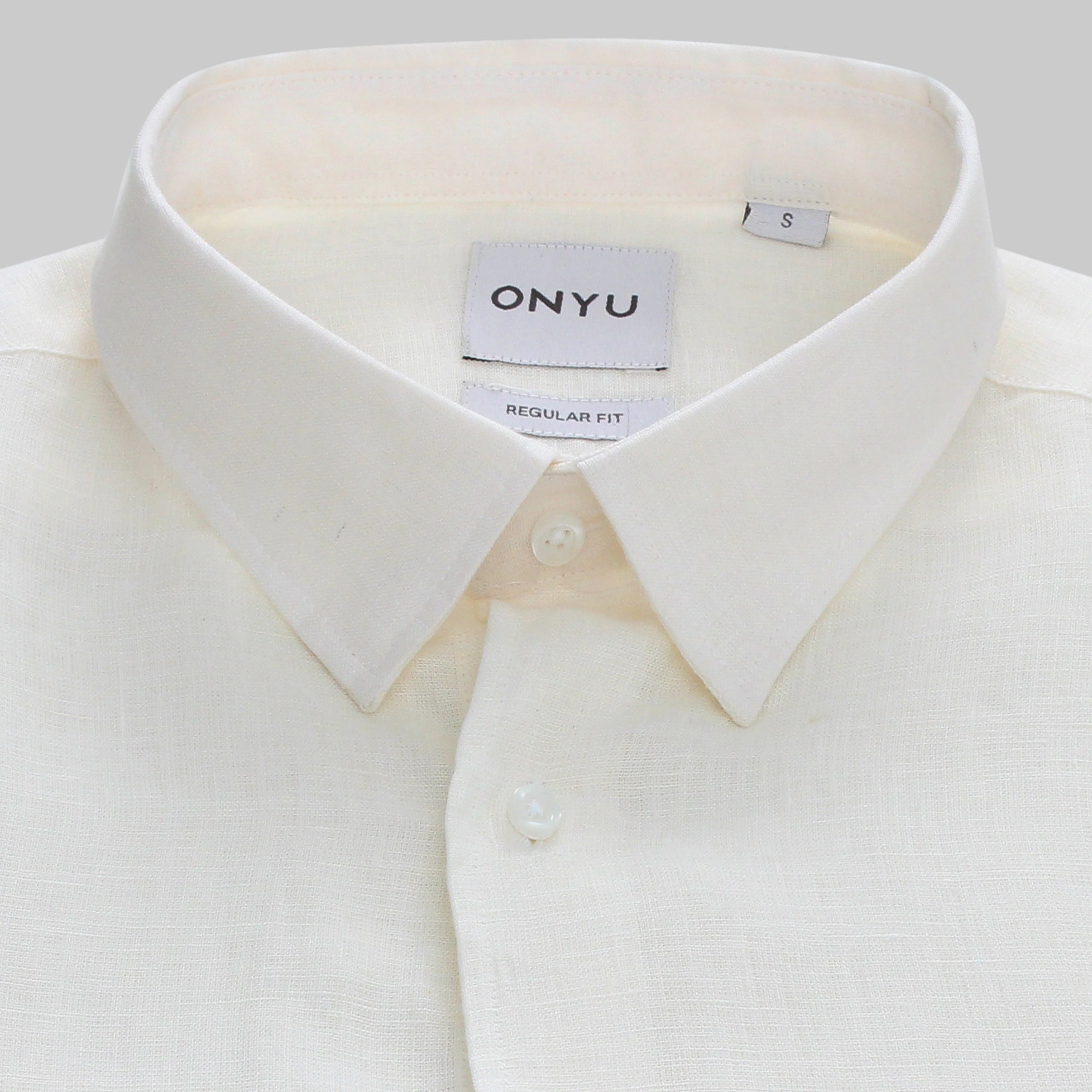 Off-White Linen Shirt