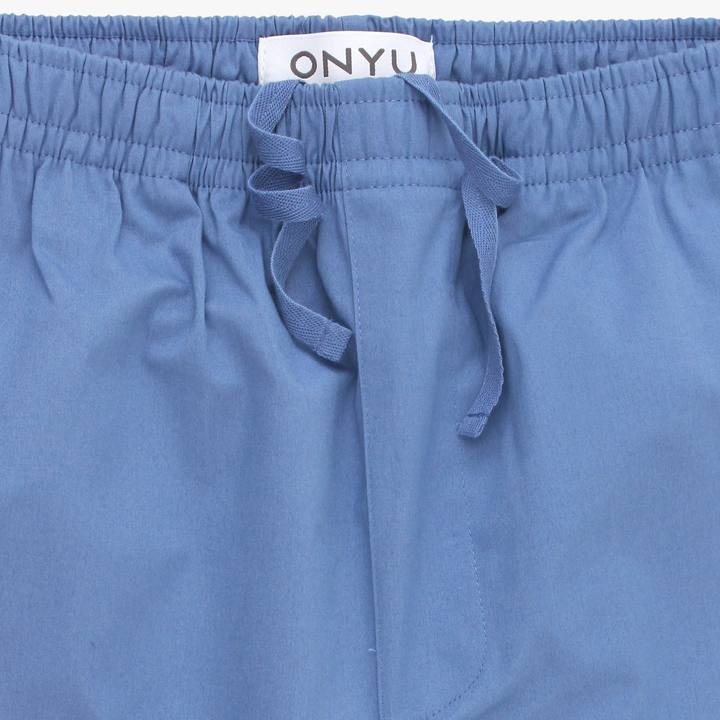 Blue Drawstring Trousers
