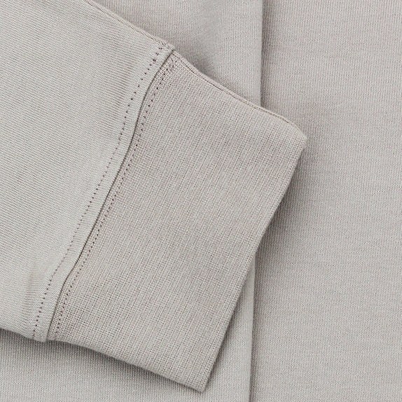Beige Long Sleeve Relaxed Fit T-Shirt
