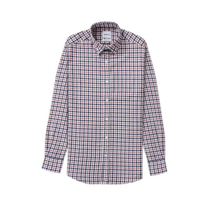 White/Red Checks Flannel Shirt