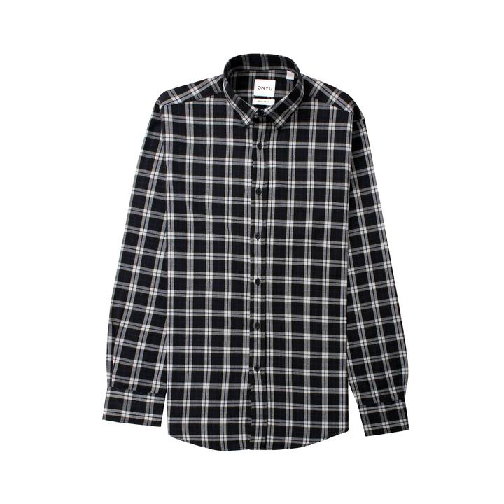 Navy Checks Flannel Shirt