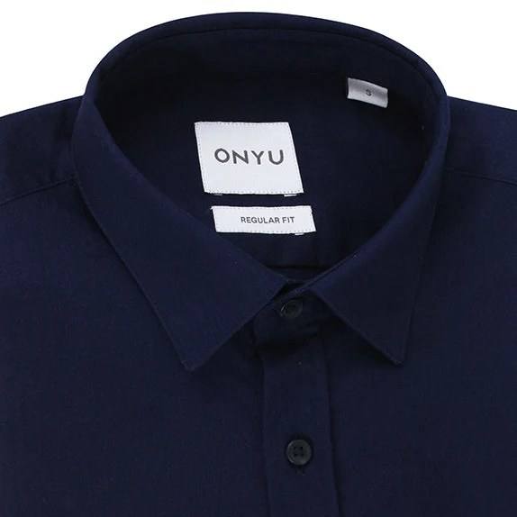 Navy Regular Fit Oxford Shirt