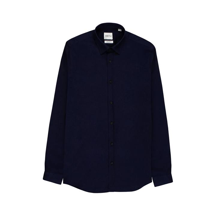 Navy Regular Fit Oxford Shirt