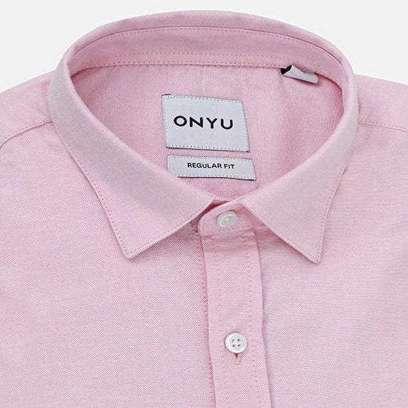 Pink Regular Fit Oxford Shirt