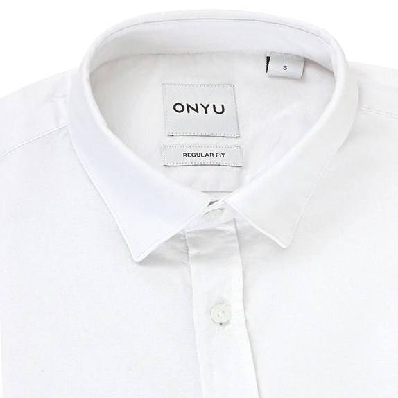 White Regular Fit Oxford Shirt