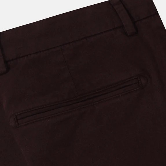 Burgundy Classic Chino