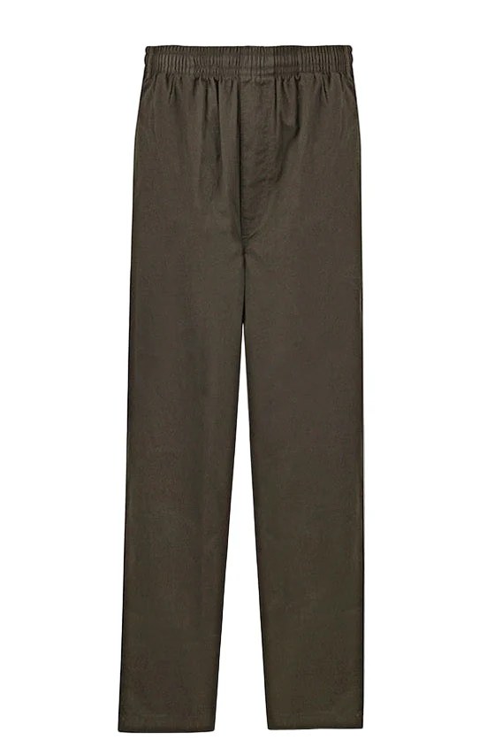 Army Green Drawstring Trousers