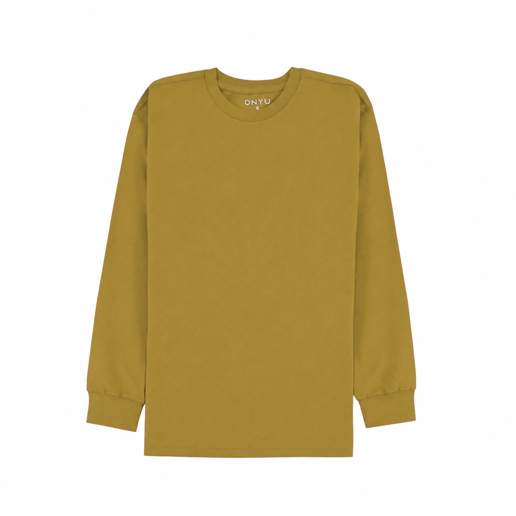 Rust Long Sleeve Relaxed Fit T-Shirt